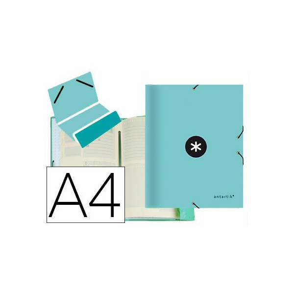 Carpeta liderpapel antartik clasificadora a4