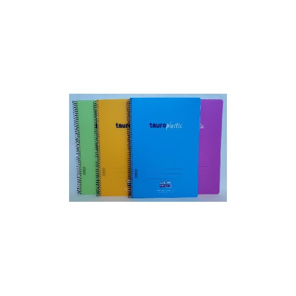 BLOC ESPIRAL TAURO PLASTIC 4º 80 H