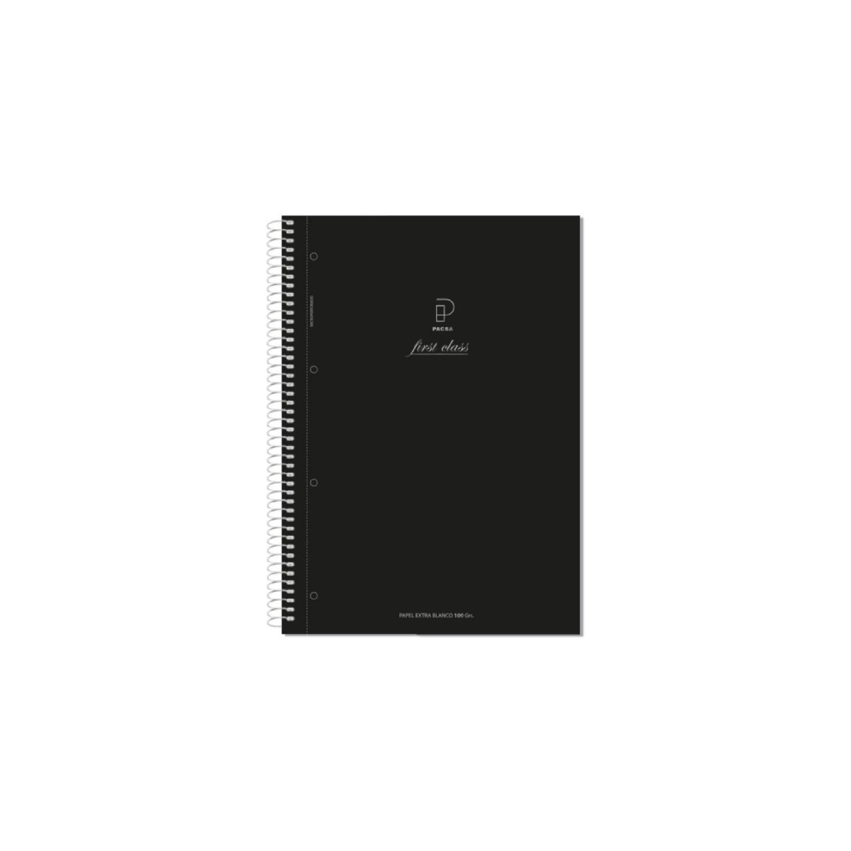 BLOC 120 H. PACSA A4 FIRST CLASS CUADRO 5x5 NEGRO