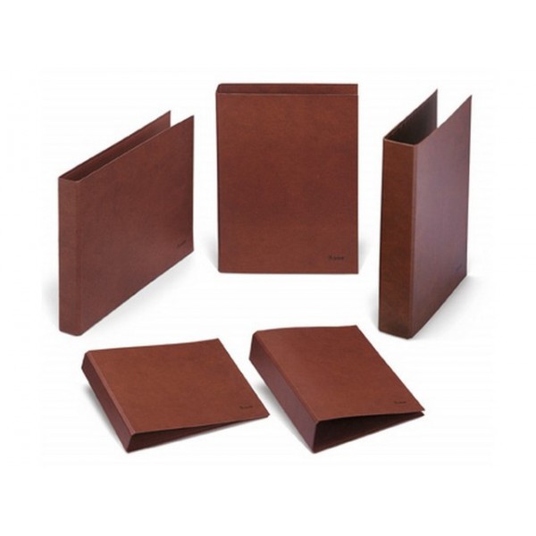 CARPETA FORRADA CUERO FOLIO 40 MM