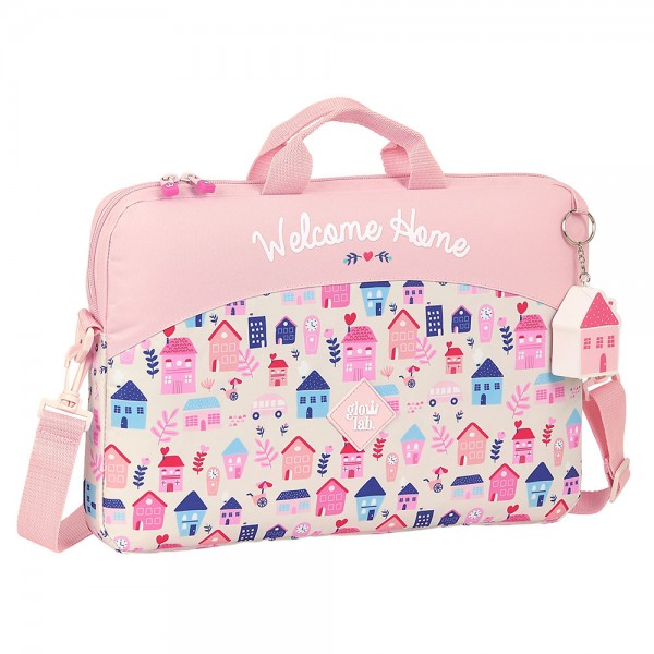 FUNDA PARA PORTATIL 15,6'' GLOWLAB "WELCOME HOME"